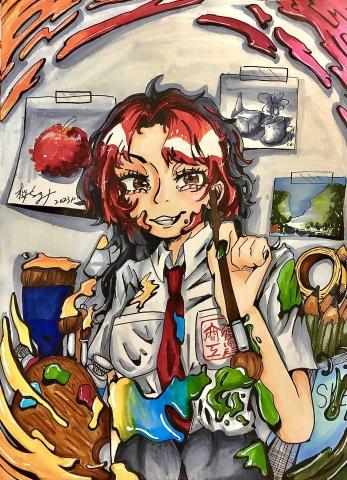 くるみKurumi - 麥克筆手繪