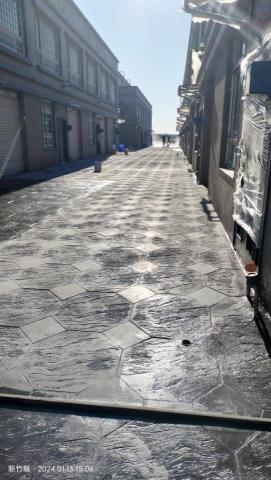 李永裕 - 壓花地坪防謢施作