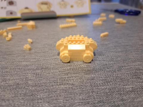 墨晨曦 - 小型積木_布丁狗半身