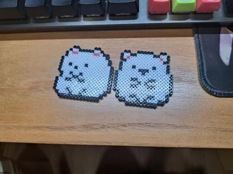 墨晨曦 - 小型吊飾_角落生物(膠珠3mm)