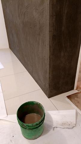 興隆裝修工程 - 隔間磚牆粗底