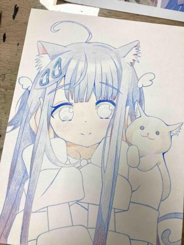 彩果子繪畫 - 臨摹｜示範｜圖片來源：網路