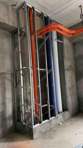 茂詮工程行 - 管道間（施工前）