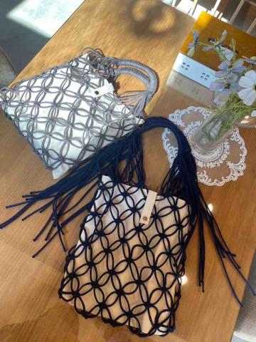 日籽空間macrame編織手作工作室 - 窗花網袋編織包 日籽空間macrame編織手作工作室 - 窗花網袋編織包