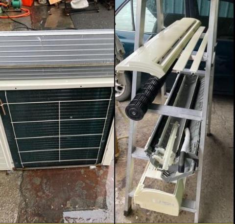 賴威升 - 冷氣分解大保養，跟紫外線消毒(曬太陽)