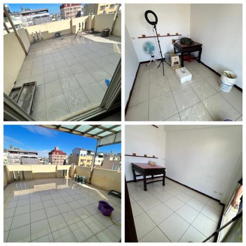 台中淨居夫妻 - 嘿！大露台洗乾淨了～今天又可以烤肉開趴了?