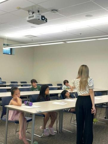 Zoe Wang - 赴美移地教學