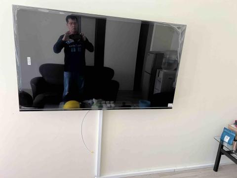 花蓮阿比水電 - 壁掛電視機