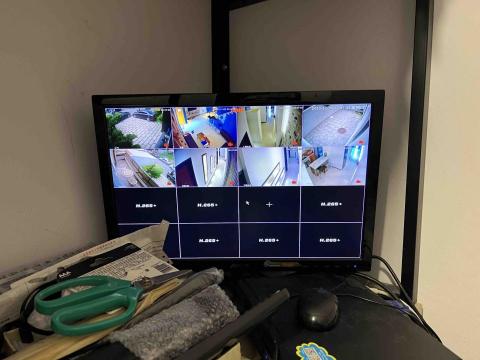 花蓮阿比水電 - 民宿監視器安裝