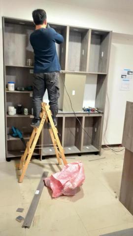 陳威成 - 施工過程