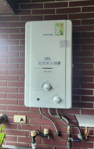 元銘工程行 - 櫻花熱水器安裝