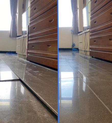 瀚元磁磚空心灌注/磁磚修復/隆起修復 - 施工前/施工後 瀚元磁磚空心灌注/磁磚修復/隆起修復 - 施工前/施工後