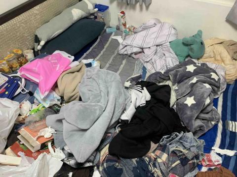 清鬆生活清潔工作室 - 垃圾清潔前（2）