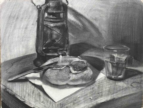 劉柏毅 - 考試靜物練習
炭筆素描