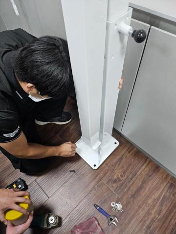 盛日消防安全設備有限公司 - 緩降機支固器具安裝