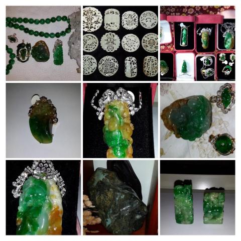 Sandy Lin - 自己設計的珠家鑲嵌