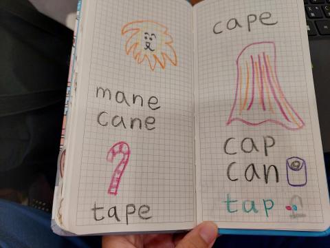 費 - 結合畫畫 遊戲學發音