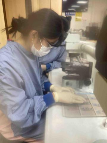 楊玟淳 - 大四上學期在醫院實習