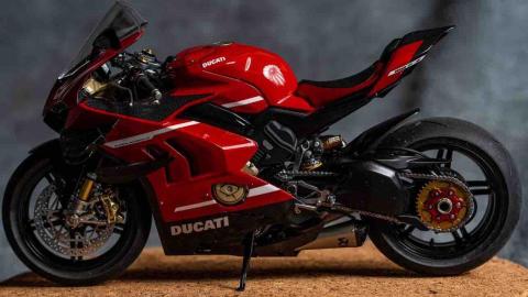 梅森工作室 - 1/12 田宮 杜卡迪 V4 蝕刻、樹酯改套