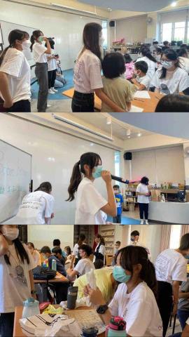 何佩璇 - 大一時閱讀出隊照片