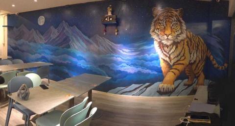 禾沐藝術工作室 - 餐飲空間牆面彩繪