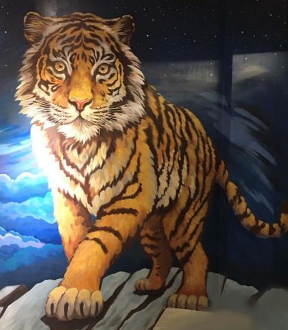 禾沐藝術工作室 - 3D效果打卡牆彩繪