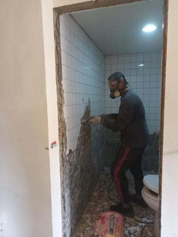 宏願工程 - 打牆壁舊磁磚