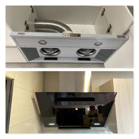 朱先生 - 抽油煙機安裝