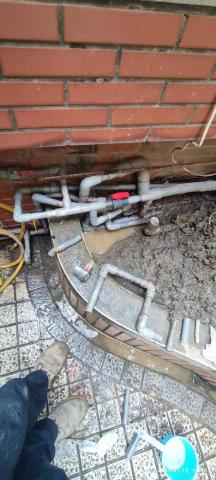 宸達工程行 - 社區花圃管路漏水查修