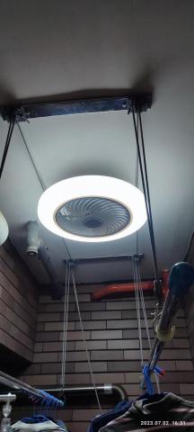 宸達工程行 - 陽台風扇燈安裝