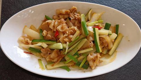 健康樹 客製化家庭菜宅配服務 - 辣味快炒雲南薄片