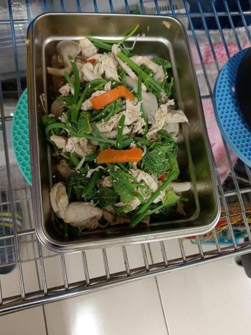 健康樹 客製化家庭菜宅配服務 - 涼拌龍鬚菜雞胸