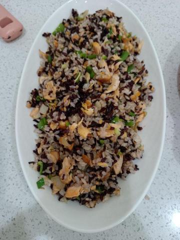 健康樹 客製化家庭菜宅配服務 - 鮮蔬紫米炒飯