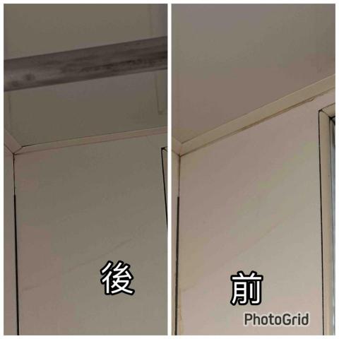 羅佳馨 - 天花板的除垢清潔