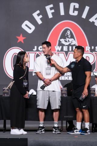 Peggy's中韓口譯/運動翻譯專長 - IFBB國際健美賽事御用口譯