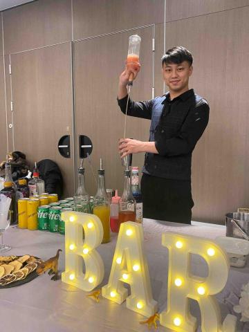 花式調酒師陳武良 - 2023尾牙餐會外燴調酒