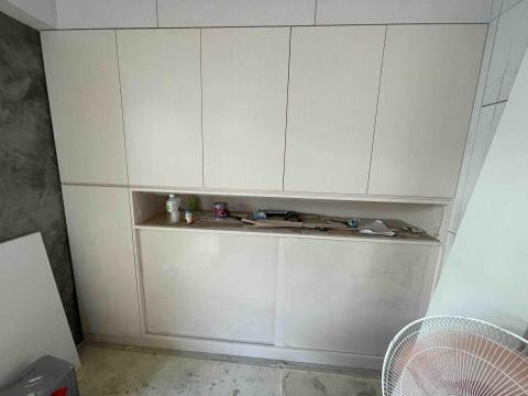 個人工作室 - 客廳沙發收納櫃
完成圖