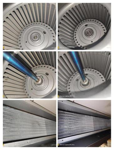秉欣空調清洗保養 - 日立吊隱式冷氣清洗