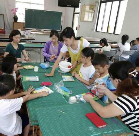 夏蕊童夢工坊 - 大崙里民黏土捏塑課