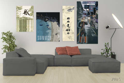 PW's output - 海報/居家空間/色彩