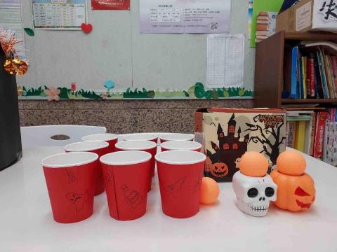 蔡馨樂 - 補習班萬聖節活動