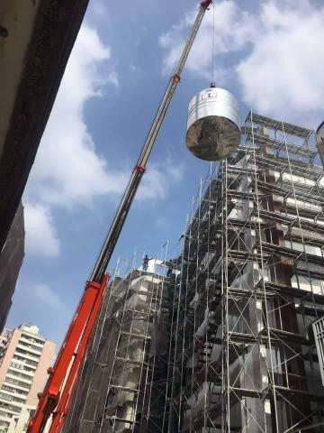 潔繕圓居家工程 - 水塔吊掛安裝施作