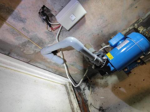 黑科技水電工作室 - 安裝抽水馬達