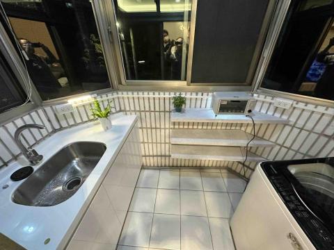 威聖裝潢工程行 - 陽台洗手檯面完工