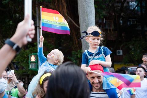 徐若禎RileyHsu - 第十八屆臺灣同志大遊行