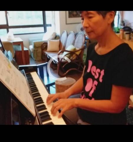 莉莉老師鋼琴家教 - 竹竹的奶奶（照片經過同意才公開）