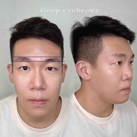 Goop Studio - 男士霧眉+高低眉調整