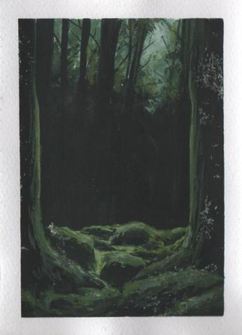 喻晴 - 不透明水彩