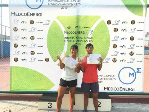 廖辰榛 - 印尼國際賽雙打冠軍