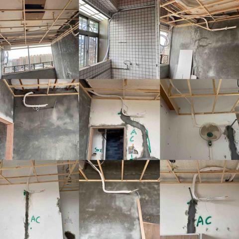 職匠專業空調 - 年前裝潢場 施工圖